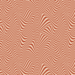 P1267 | Wavy Autumn Orange Pattern Acrylic Sheets