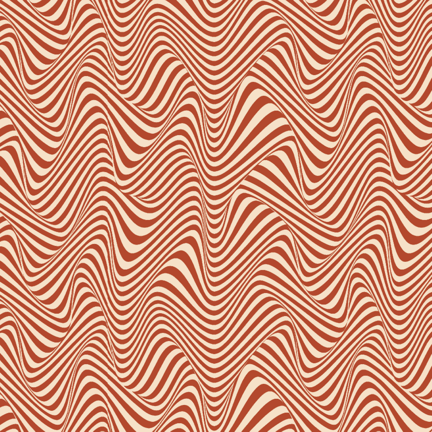 P1267 | Wavy Autumn Orange Pattern Acrylic Sheets