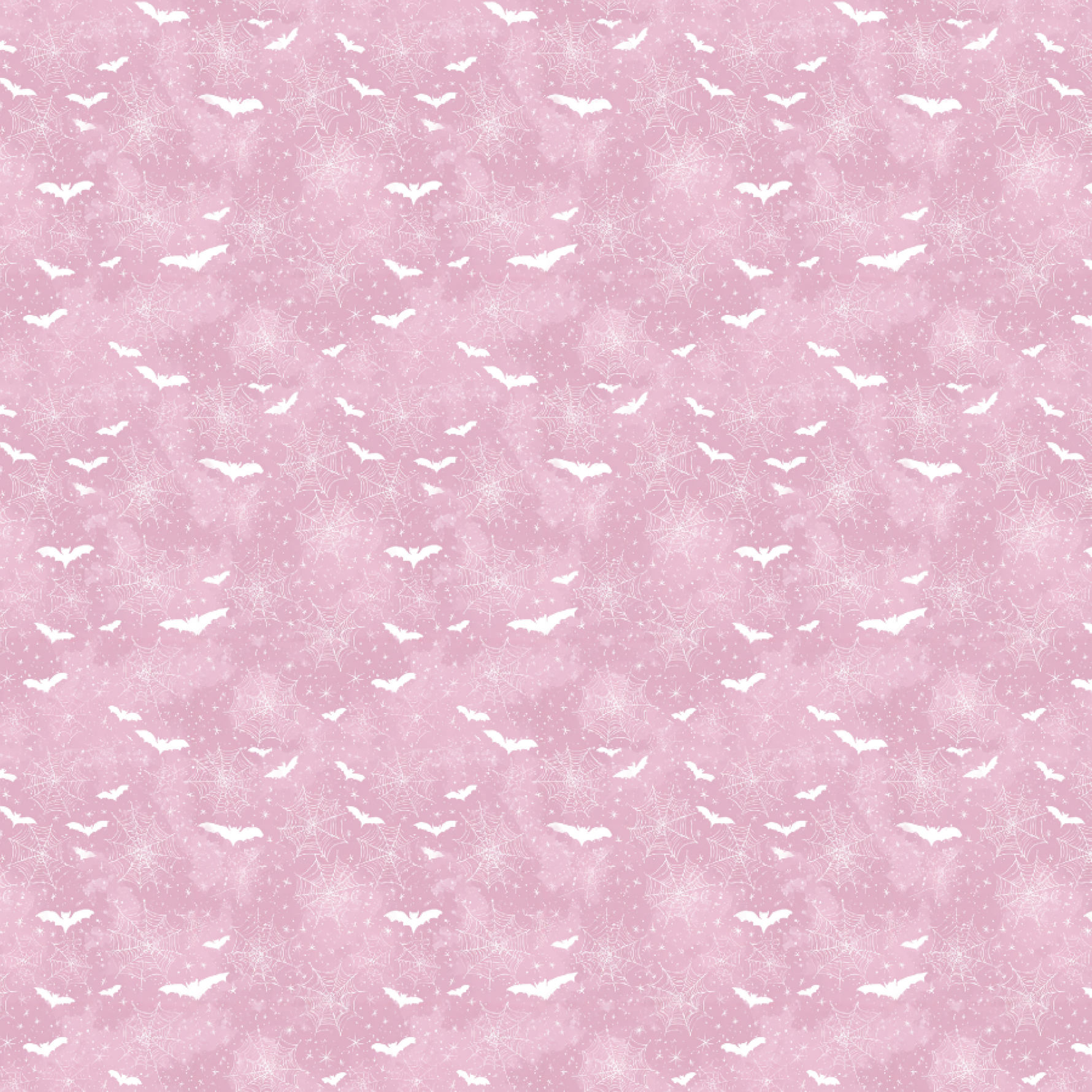 P1321 | White Bats on Pink Pattern Acrylic Sheets