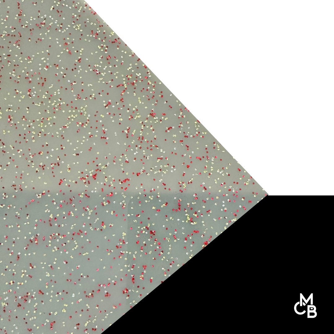 A NYC Night Glitz Glitter Cast Acrylic | Glitter Acrylic Sheet | CMB Acrylic