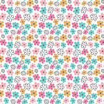 Abstract Doodle Daisies Pattern Acrylic Sheets - CMB Pattern Acrylic