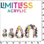 Abstract Floral Pattern Acrylic Sheets - CMB Pattern Acrylic