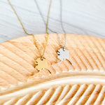 Alaska Pendant Necklace (Silver or Gold), 1 Total, Metal Blank 207 - 