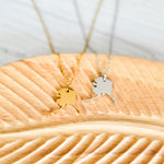 Alaska Pendant Necklace (Silver or Gold), 1 Total, Metal Blank 207 - 