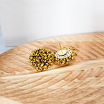 Antique Gold 15mm Small Seed Bead Topper, 1 Pair, Seed Bead 2 - 