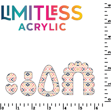 Aztec Pattern Acrylic Sheets | 1001 - CMB Pattern Acrylic