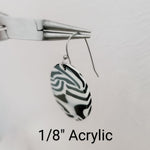 Ball Style Large Loop Rainbow Ear Wires Stainless Steel, 20 Pieces, Earring Hook 55 - 