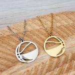 Basketball Necklace (Silver or Gold), 1 Total, Metal Blank 82 - 