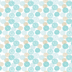 Beach Chic Dahlias Pattern Acrylic Sheets - CMB Pattern Acrylic