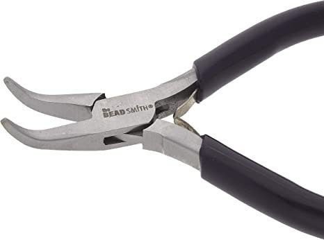 Bent Chain Nose Pliers, 1 Pair, Tool 4 - 
