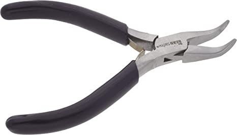 Bent Chain Nose Pliers, 1 Pair, Tool 4 - 