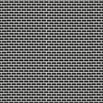 Black Brick Wall Pattern Acrylic Sheets - CMB Pattern Acrylic