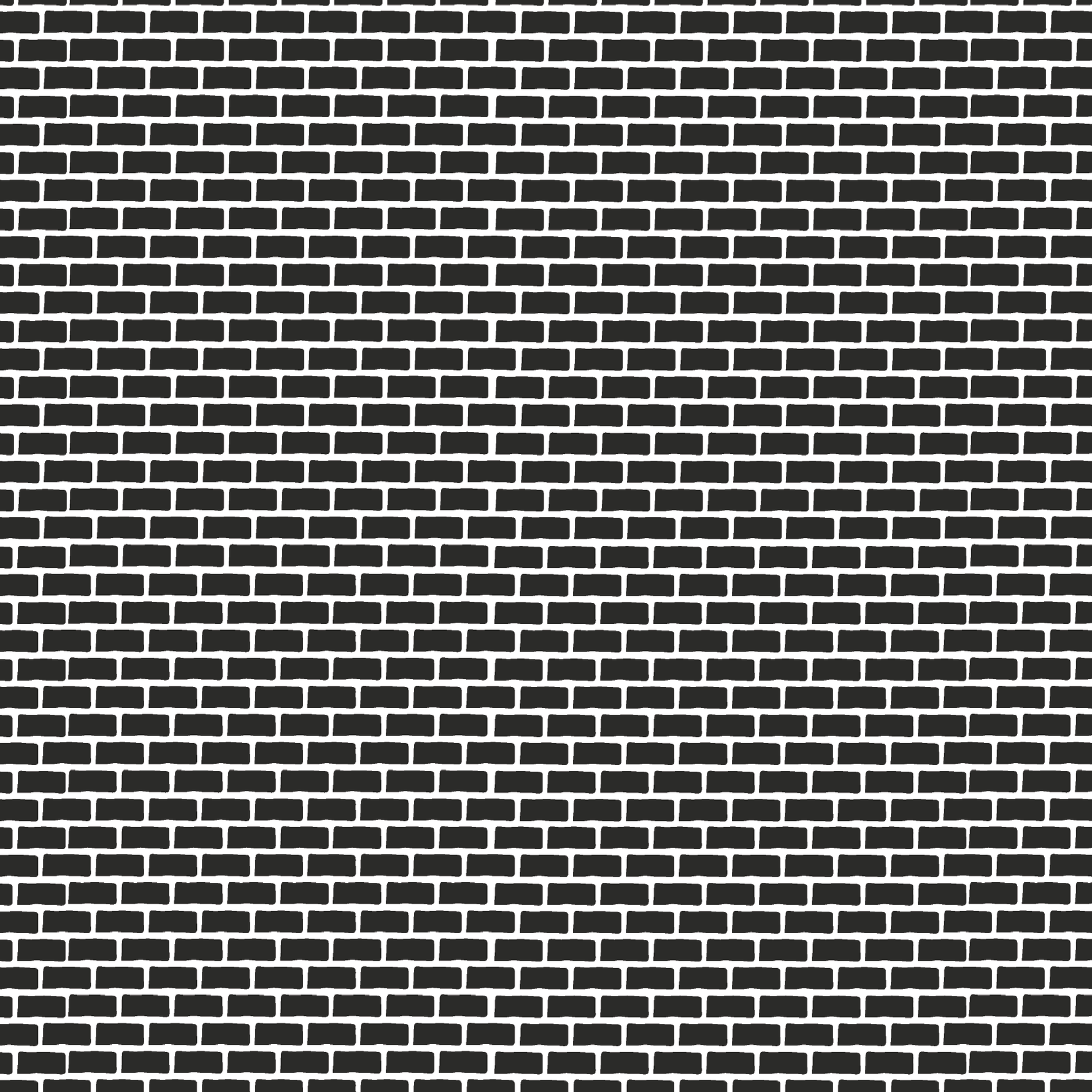 Black Brick Wall Pattern Acrylic Sheets - CMB Pattern Acrylic