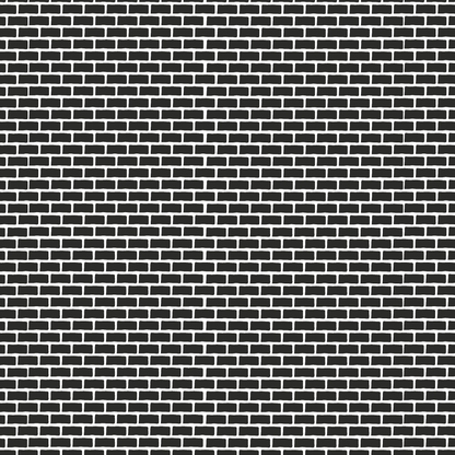 Black Brick Wall Pattern Acrylic Sheets - CMB Pattern Acrylic