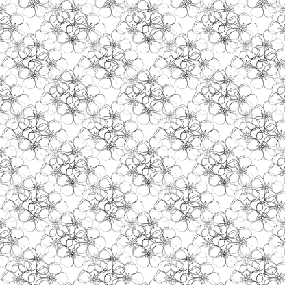 Black Cherry Blossom Pattern Acrylic Sheets - CMB Pattern Acrylic