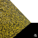 Black & Gold Glitter Dots Cast Acrylic | Glitter Acrylic Sheet | CMB Acrylic
