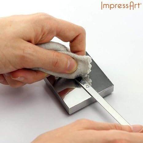 Black Metal Stamp Enamel Marker, Quantity 1, Tool 23 - 