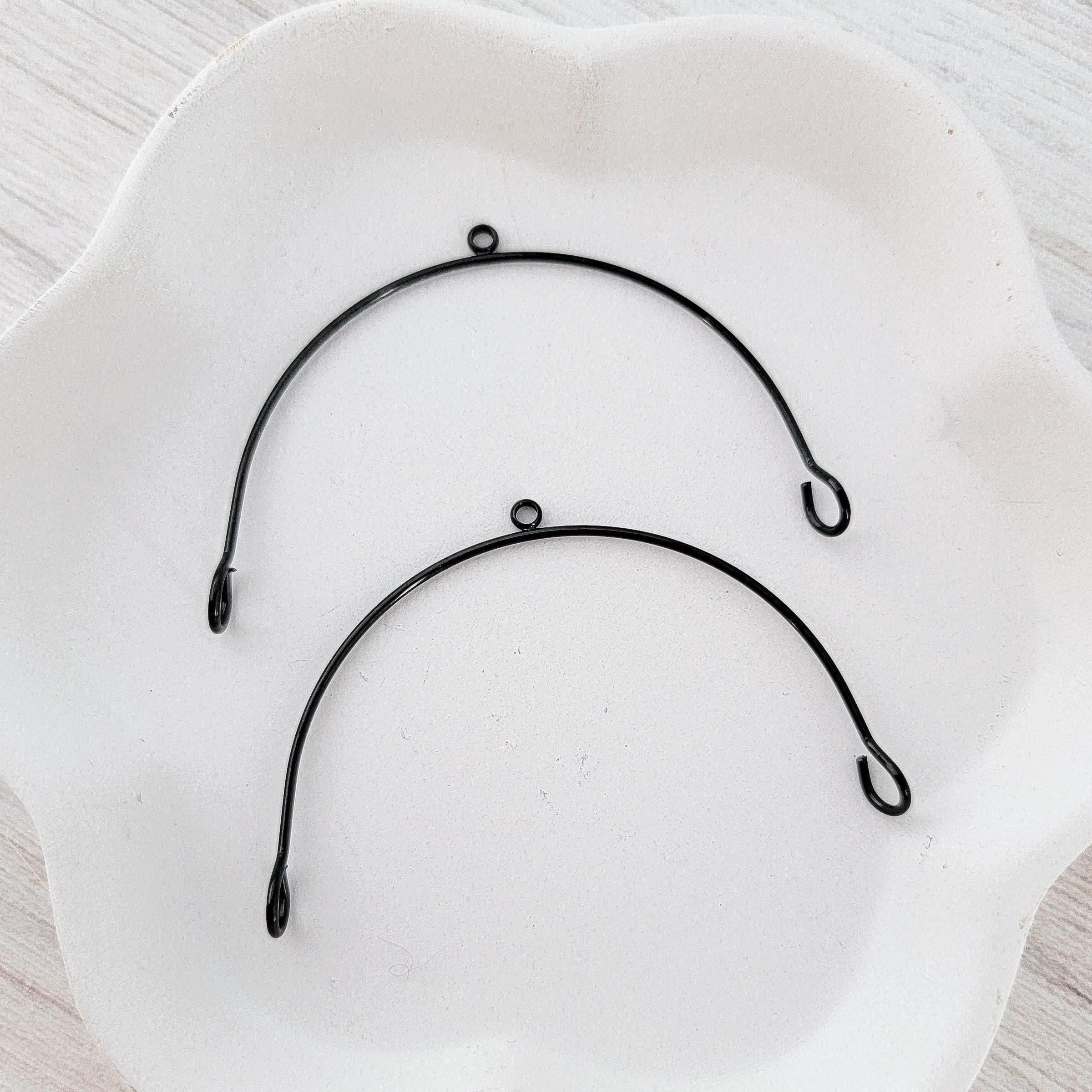 Black Stainless Steel Large Arches, 10 Pieces, Connector 92 - 