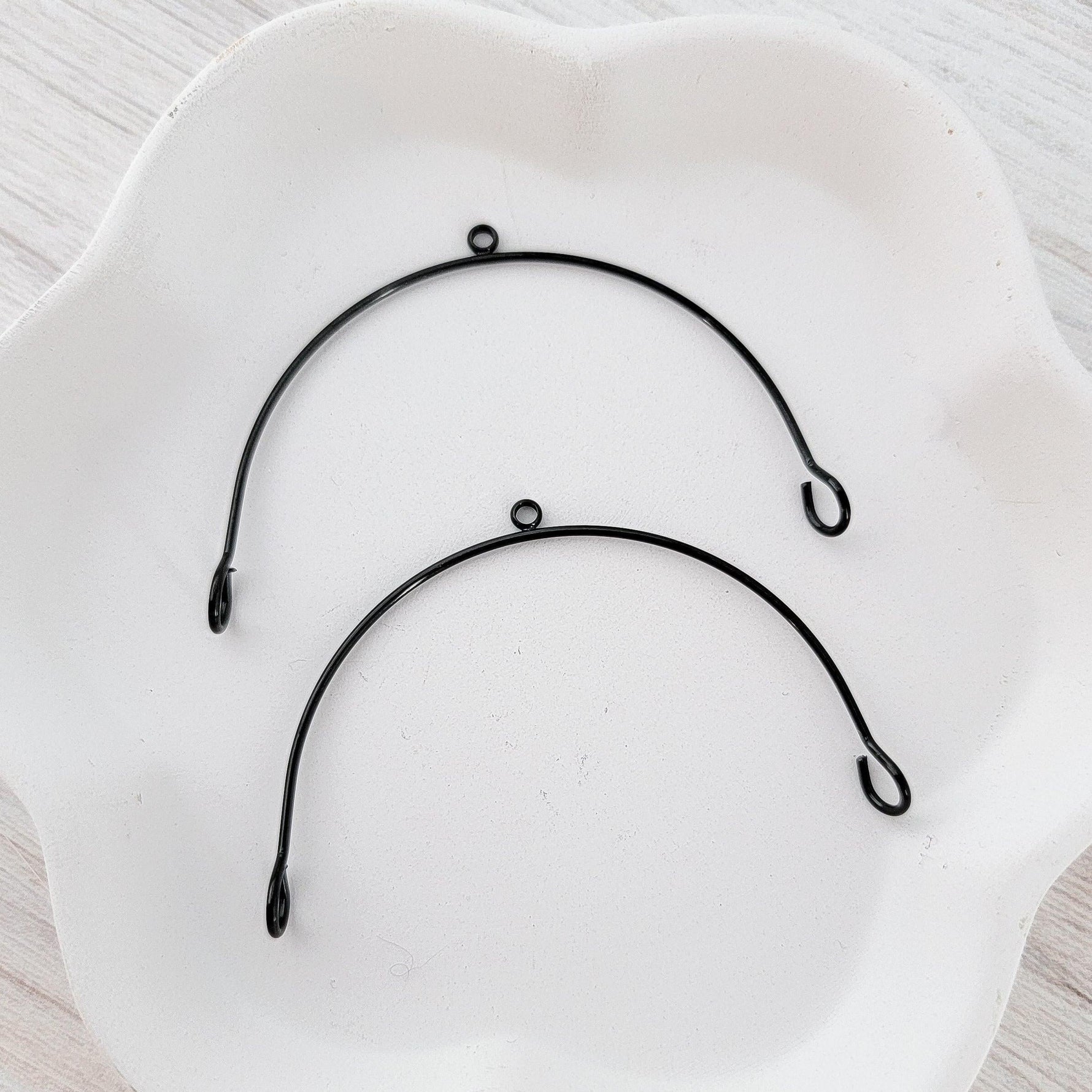 Black Stainless Steel Large Arches, 10 Pieces, Connector 92 - 