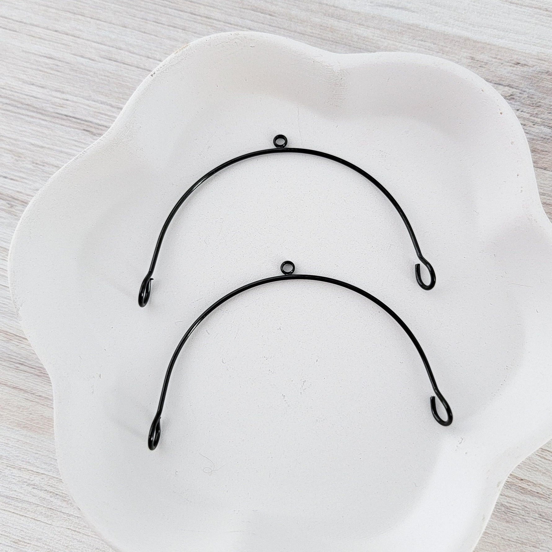 Black Stainless Steel Large Arches, 10 Pieces, Connector 92 - 