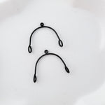Black Stainless Steel MINI Arches, 10 Pieces, Connector 74 - 
