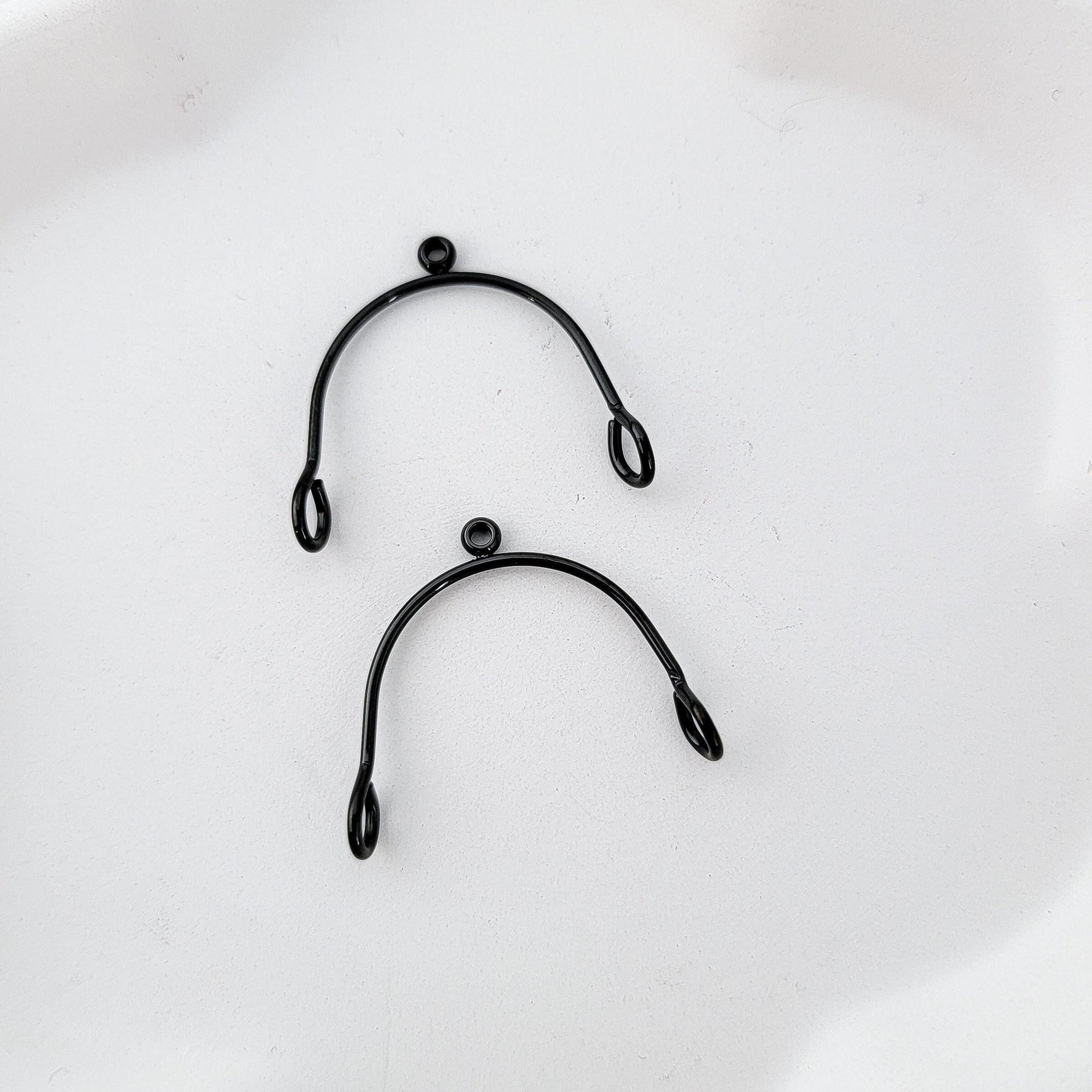 Black Stainless Steel MINI Arches, 10 Pieces, Connector 74 - 