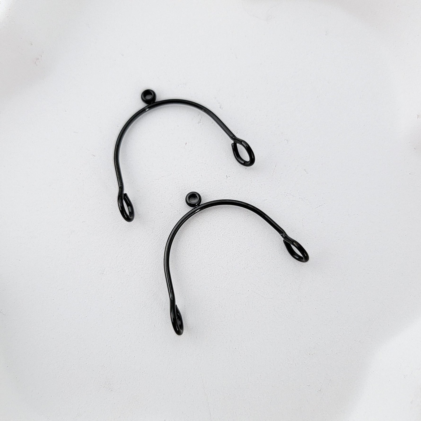 Black Stainless Steel MINI Arches, 10 Pieces, Connector 74 - 