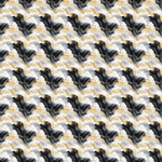 Black White Gold Marble Pattern Acrylic Sheets - CMB Pattern Acrylic
