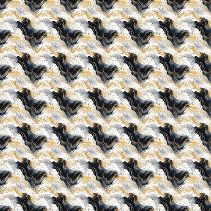 Black White Gold Marble Pattern Acrylic Sheets - CMB Pattern Acrylic