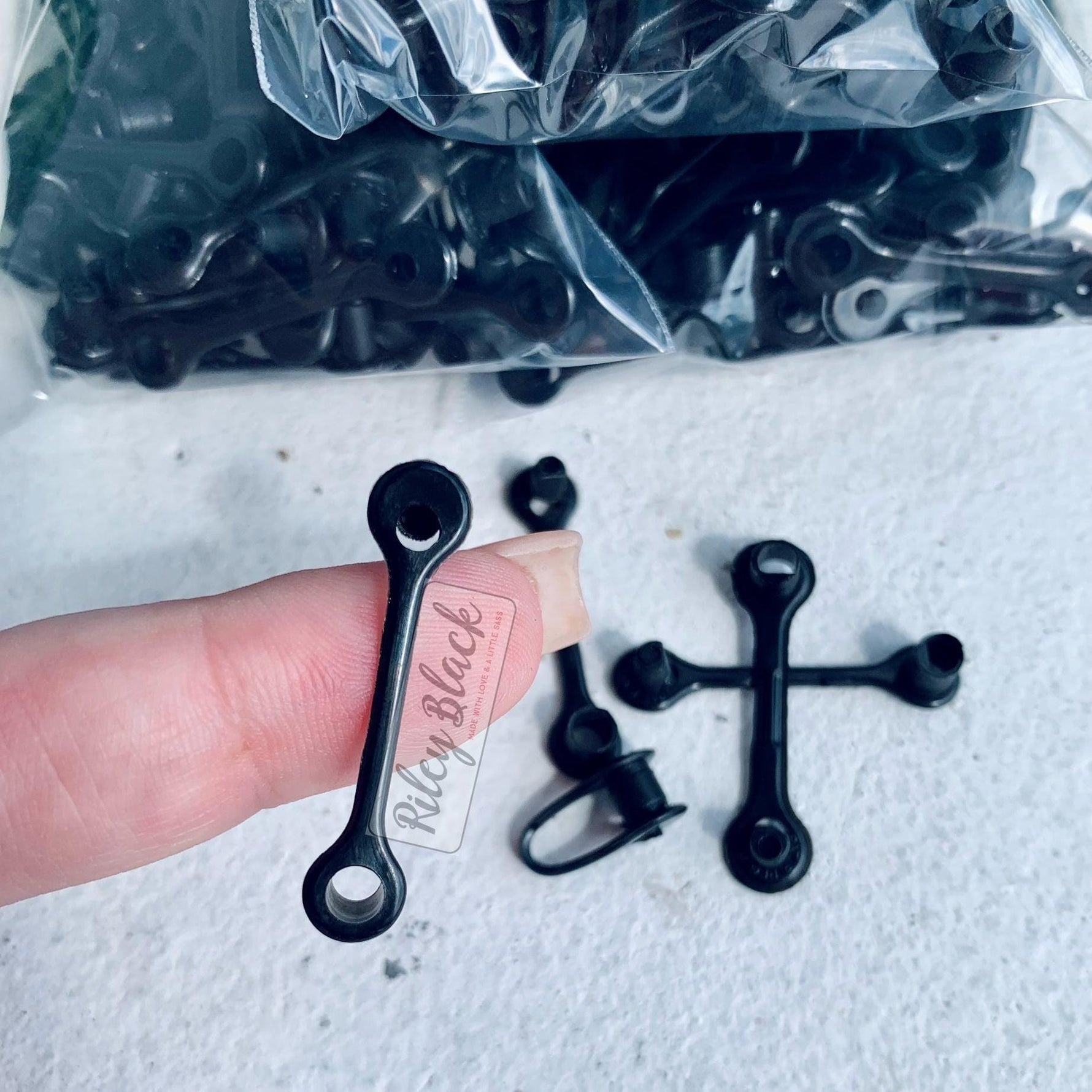 Black Xtra Strength Keychain Thingies®, 100 Pieces, KT 5 - 
