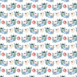 Blue Pumpkin Harvest Acrylic Sheets - CMB Pattern Acrylic
