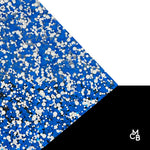 Blue & White Glitter Dots Cast Acrylic | Glitter Acrylic Sheet | CMB Acrylic