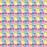 Bold Jellyfish Pattern Acrylic Sheets - CMB Pattern Acrylic