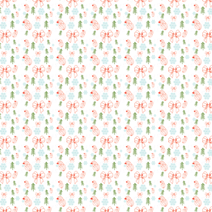 Bow Clipart Pattern Acrylic Sheets - CMB Pattern Acrylic