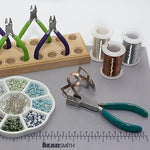 Bracelet Nylon - Jaw Chain - Nose Pliers for Delicate Jewelry, 1 Pair, Tool 25 - 