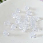 Bulk Bullet Style 6x5mm Clear Silicone Earring Backs, 200 Pieces, Back 1 - 