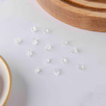 Bulk Bullet Style 6x5mm Clear Silicone Earring Backs, 200 Pieces, Back 1 - 