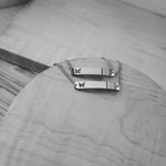 Butterfly Cutout Bar Bolo Bracelet (Silver or Gold), 1 Total, Metal Blank 123 - 