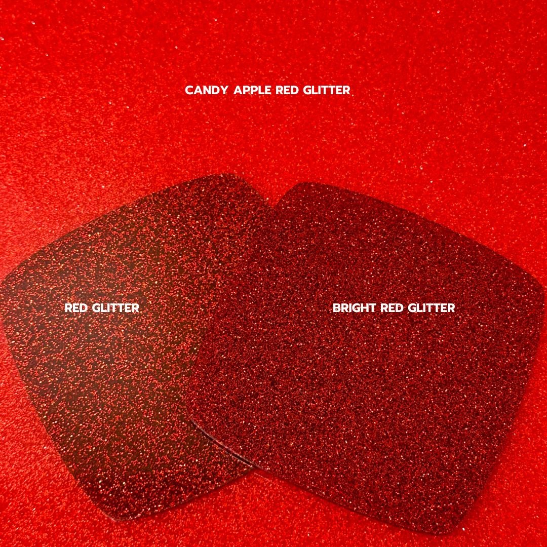 Candy Apple Red Glitter Cast Acrylic | Glitter Acrylic Sheet | CMB Acrylic