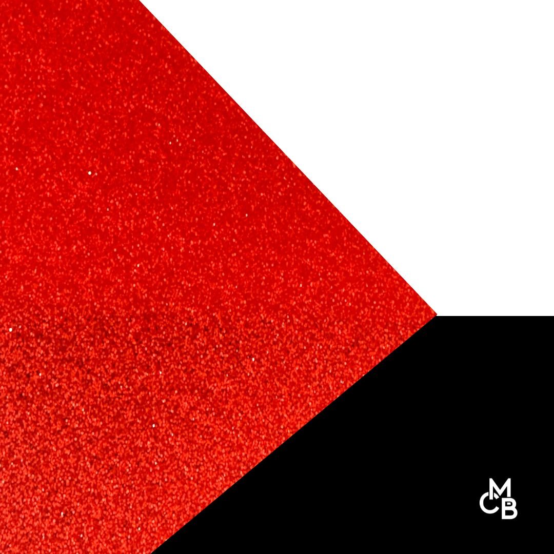 Candy Apple Red Glitter Cast Acrylic | Glitter Acrylic Sheet | CMB Acrylic