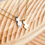 Cat Necklace (Silver or Gold), 1 Total, Metal Blank 96 - 