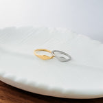 Chevron Ring (Silver or Gold, Sizes 6 - 10), 1 Total, Metal Blank 161 - 