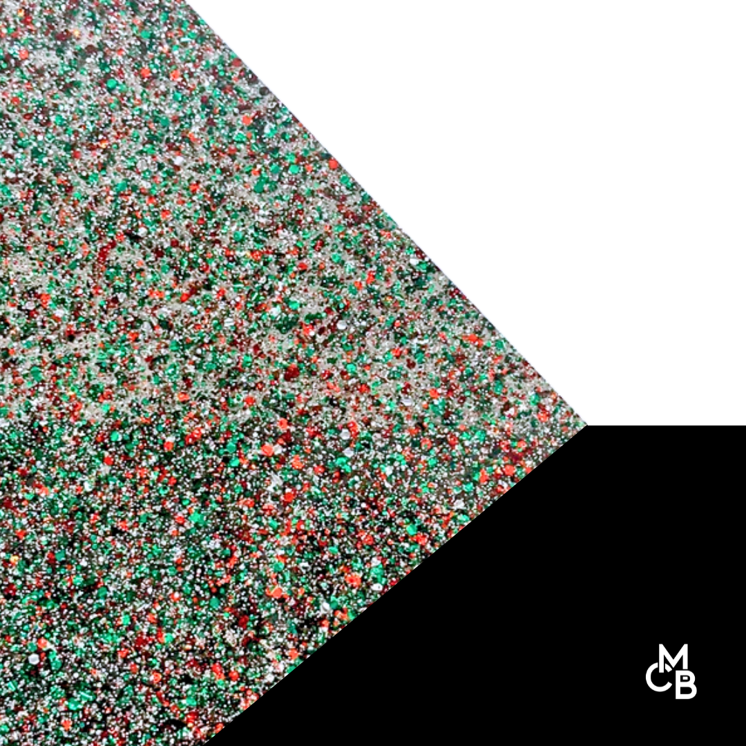 Christmas Cringle GlitterBlend Cast Acrylic | Glitter Acrylic Sheet | CMB Acrylic