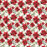 Christmas Pointsettia Pattern Acrylic Sheets - CMB Pattern Acrylic