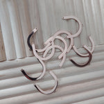 Classic Rose Gold Stainless Arch Connector, 10 Pieces, Connector 87 - 