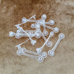 Clear OG Keychain Thingies®, 100 Pieces, KT 9 - 