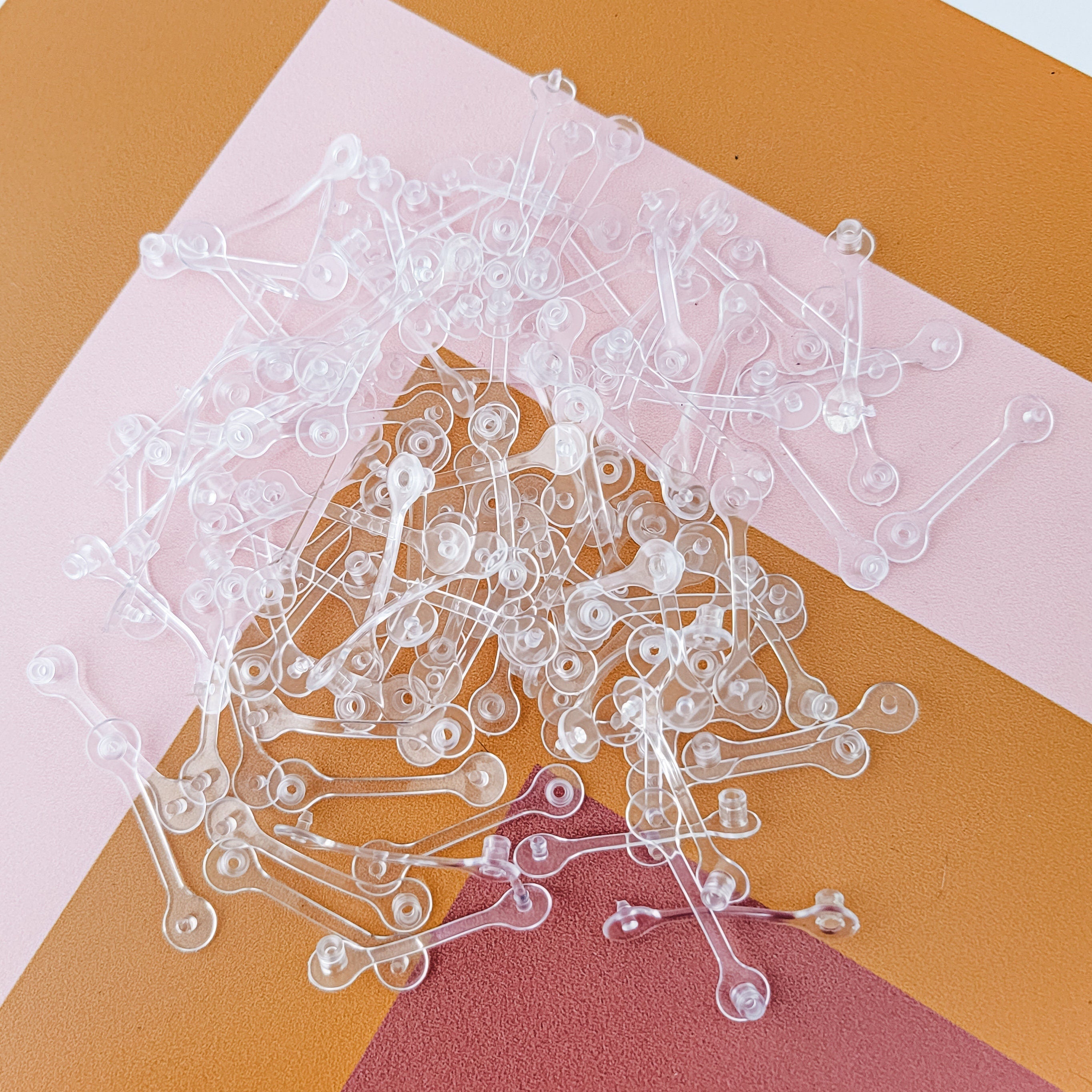 Clear OG Keychain Thingies®, 100 Pieces, KT 9 - 