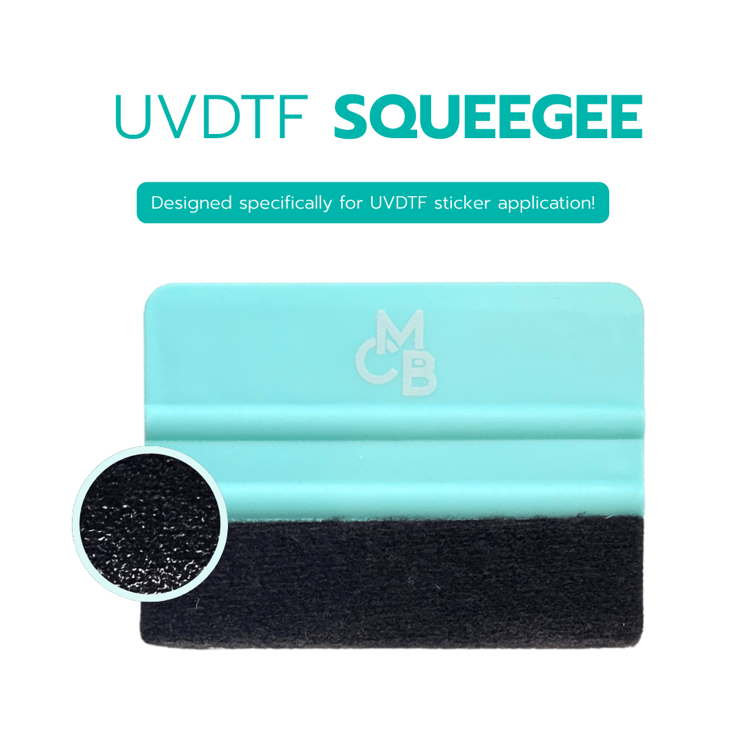 CMB Teal UVDTF Squeegee - & More