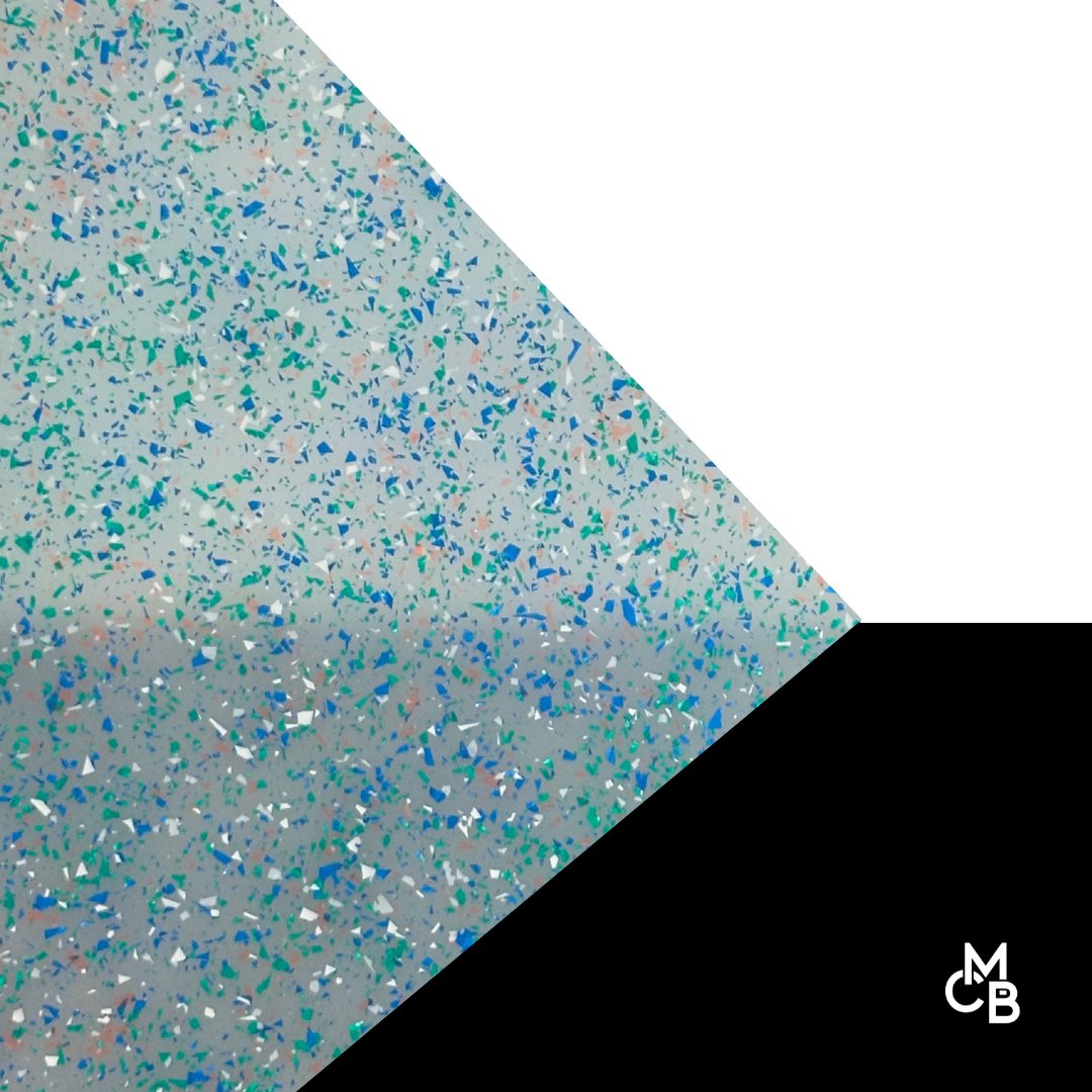 Coastal Gem MicroFlake Glitter Cast Acrylic | Glitter Acrylic Sheet | CMB Acrylic