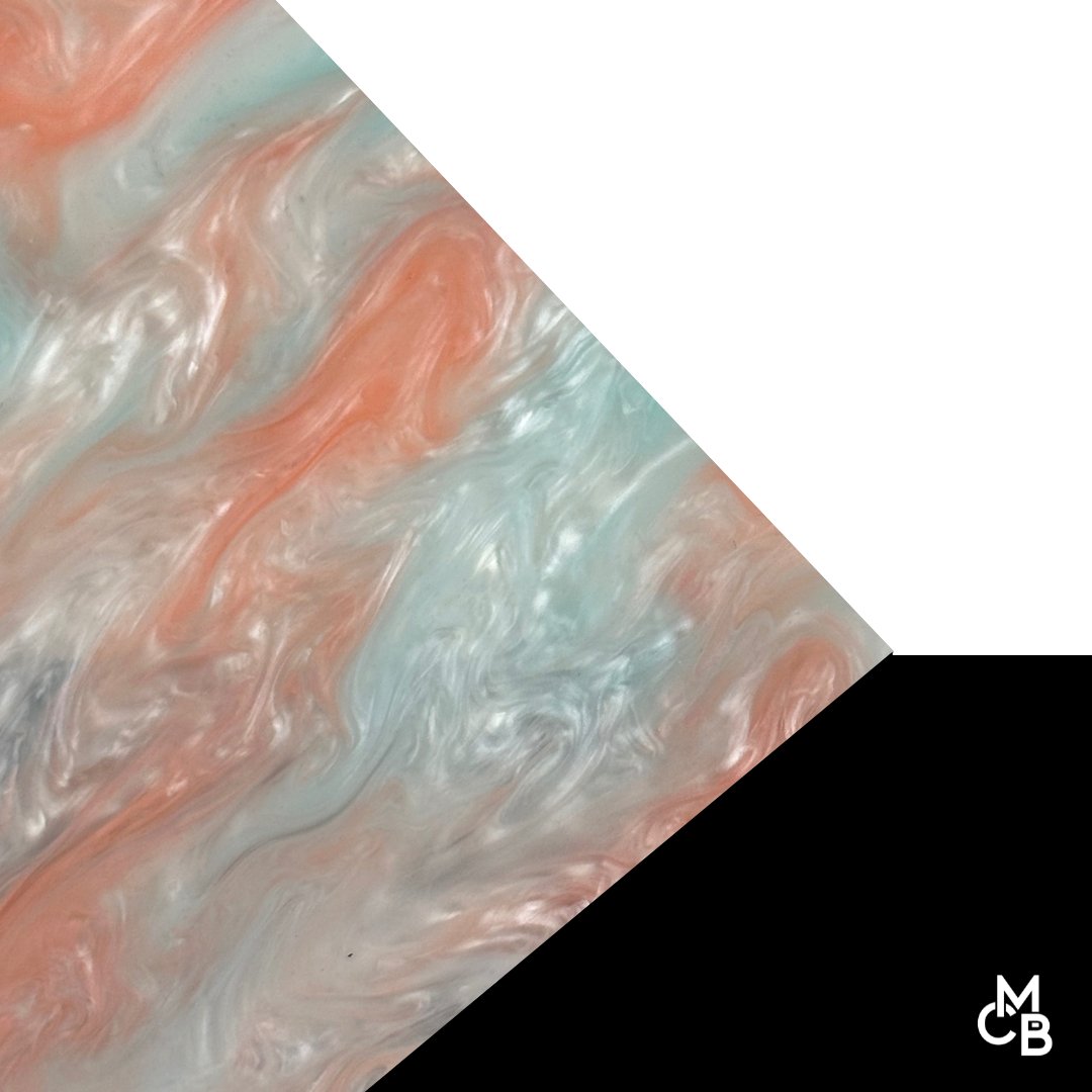 Cotton Candy Pastel Pearl Cast Acrylic | Pearl Acrylic Sheet | CMB Acrylic